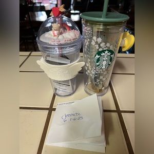 Starbucks overseas Frappuccino cup and pop socket cup